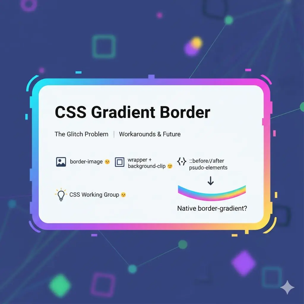 Thumbnail of Gradient Borders in CSS: Why It's Harder Than It Looks